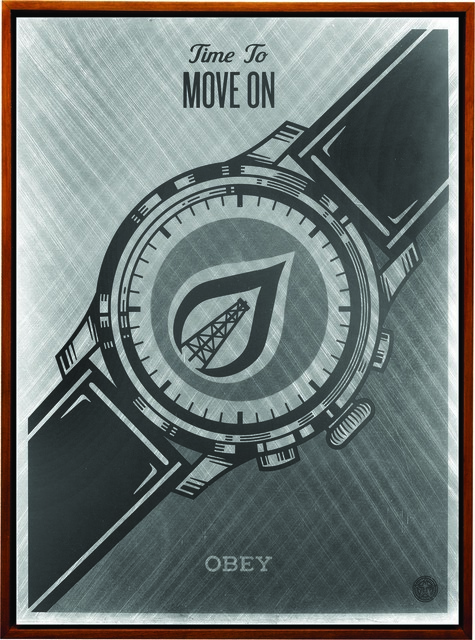 Shepard Fairey (OBEY), ‘Time To Move On’, 2015, Underdogs Gallery