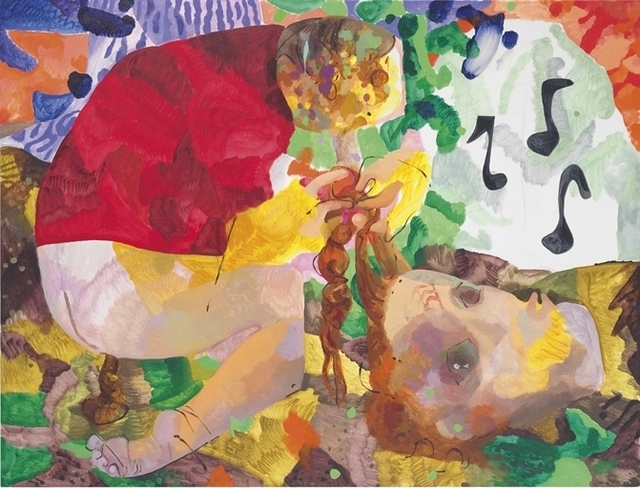 Dana Schutz, ‘Crapping, Braiding and Whistling’, Christie's