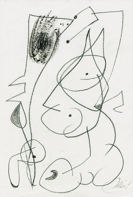 Joan Miró, ‘Homme et femme’, 1977, Galerie Boisseree