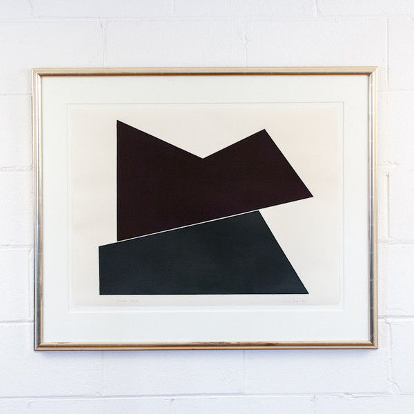 Yves Gaucher "FENTE" SERIGRAPH, 1986 Yves Gaucher "FENTE" SERIGRAPH, 1986