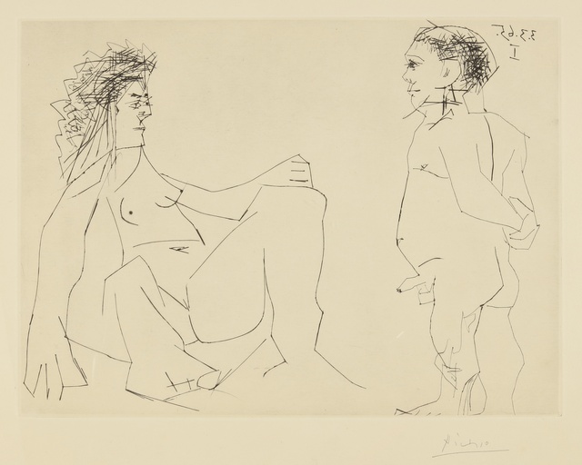 Pablo Picasso, ‘Couple (B. 1207; Ba. 1189)’, 1965, Sotheby's