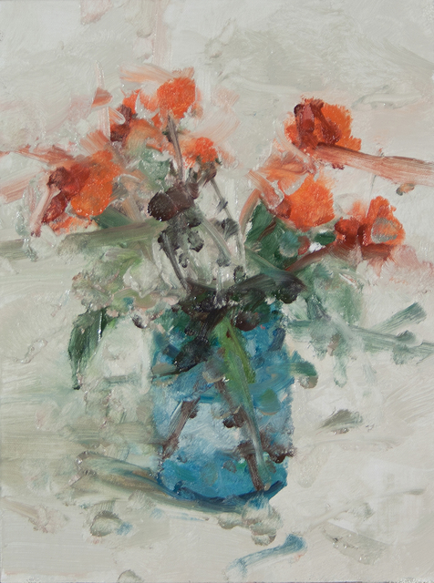 Jordan Wolfson (b.1960), ‘Still Life with Rose and Blue Glass III’, 2014, Gallery 1261