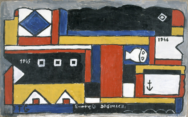 Joaquín Torres-García, ‘Energía atómica (Atomic energy)’, 1946, The Museum of Modern Art
