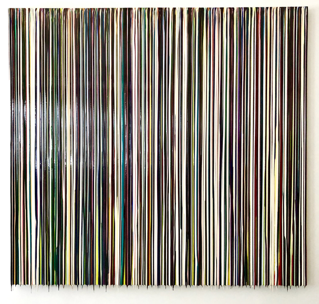 Markus Linnenbrink, ‘AMERICAISWAITING’, 2017, Painting, Epoxy resin on wood, Taubert Contemporary