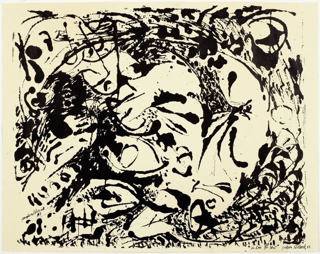 Jackson Pollock | Untitled (1951/53) | Artsy