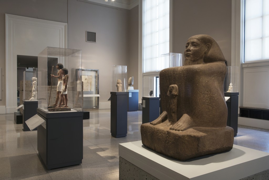 Installation view of "Permanent Collection Highlights | Egyptian Galleries" at Brooklyn Museum, Brooklyn (2016). Image courtesy of Brooklyn Museum. Installation view of "Permanent Collection Highlights | Egyptian Galleries" at Brooklyn Museum, Brooklyn (2016). Image courtesy of Brooklyn Museum.