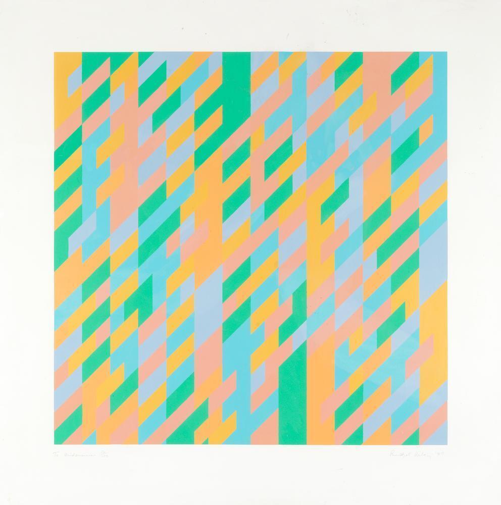 Bridget Riley - To Midsummer (Schubert 34)