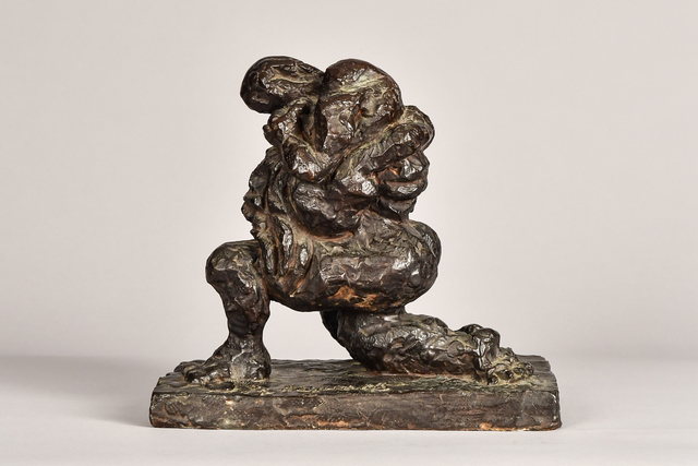 Jacques Lipchitz, ‘Variation of the Theme of the Last Embrace (Salvataggio) IV, c. 1965’, ca. 1965, Kapoor Galleries / Graham Shay 1857