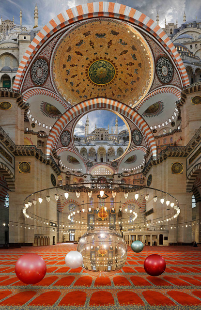 Jean-François Rauzier, ‘Mosquée Soliman’, 2012, Photography, C-Print, Waterhouse & Dodd