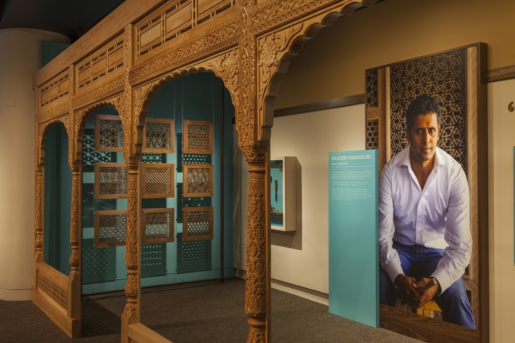 Gallery View, "Turquoise Mountain: Artists Transforming Afghanistan", Arthur M. Sackler Gallery, Smithsonian Institution Gallery View, "Turquoise Mountain: Artists Transforming Afghanistan", Arthur M. Sackler Gallery, Smithsonian Institution