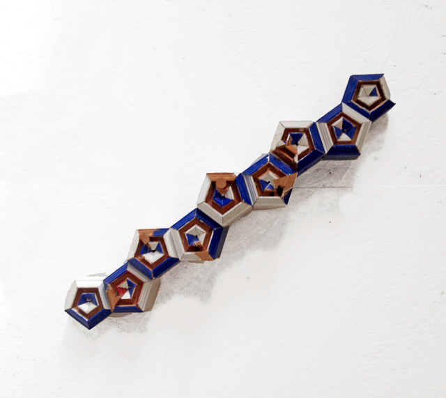 Evan Blackwell, ‘Blue Edges’, 2016, Sculpture, Wood, Foster/White Gallery