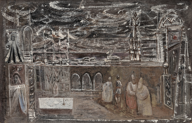 Mark Tobey, ‘Double Horizon’, 1945, Moeller Fine Art