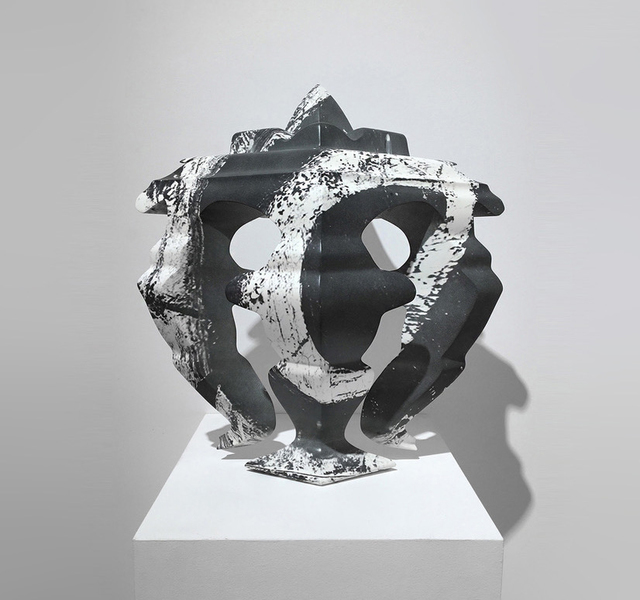 Nick Hornby, ‘Mask (de Kooning)’, 2018, Sculpture, Marble resin, paint, lacquer (unique), Frestonian Gallery