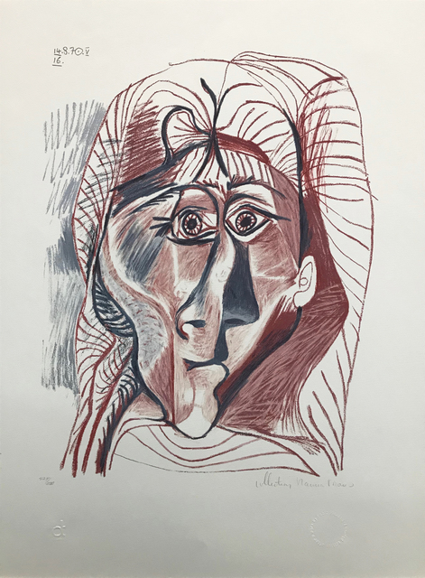 Pablo Picasso, ‘VISAGE DE FEMME DE FACE’, 1979-1982, Gallery Art