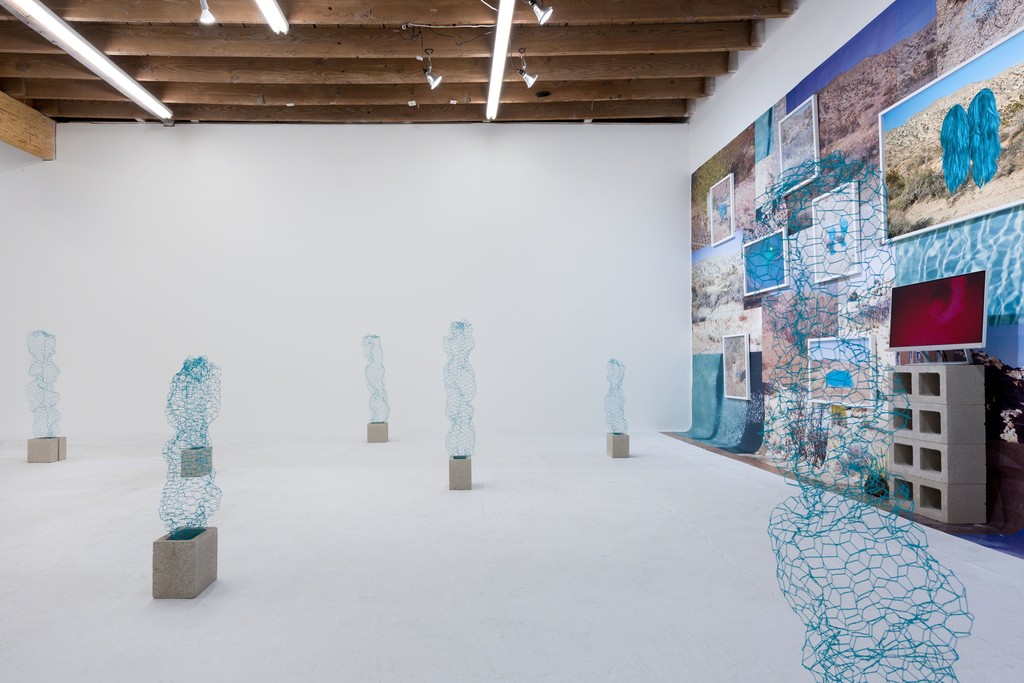 Talia Shipman 'Meet Me in the Middle', installation shot. Photo: Ruben Diaz Talia Shipman 'Meet Me in the Middle', installation shot. Photo: Ruben Diaz