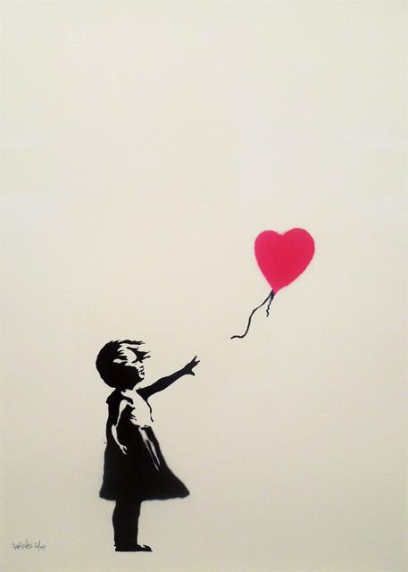 Banksy, ‘Girl with balloon’, 2004, Gallery 211