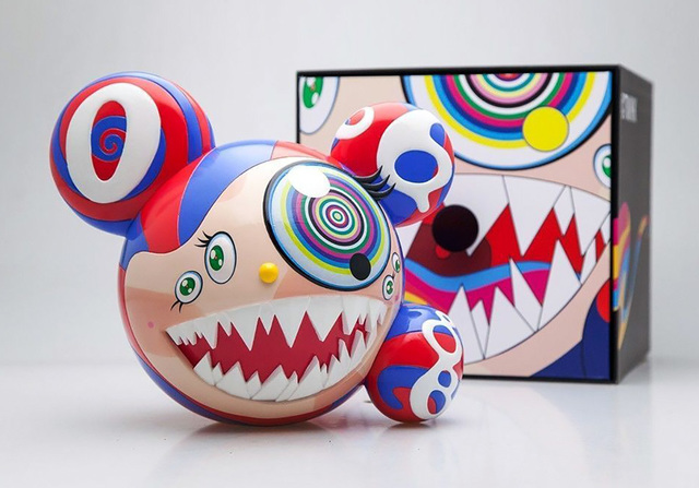 Takashi Murakami, ‘ Signed Takashi Murakami Mr. DOB ’, 2016, Sculpture, Painted cast vinyl, Lot 180