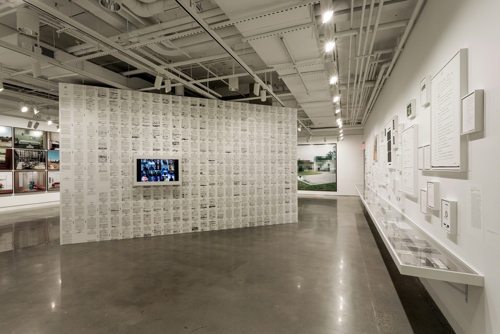 Edmund Clark: The Day the Music Died, installed at the International Center of Photography, New York, New York. Photo by John Halpern. Edmund Clark: The Day the Music Died, installed at the International Center of Photography, New York, New York. Photo by John Halpern.