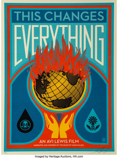 Shepard Fairey (OBEY), ‘This Changes Everything’, 2015, Heritage Auctions