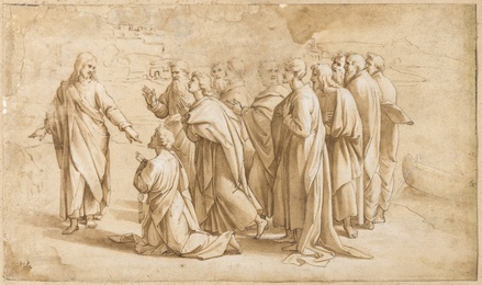 Christ's Charge to Peter (Matthew 16: 18-19, John 21: 15-17)