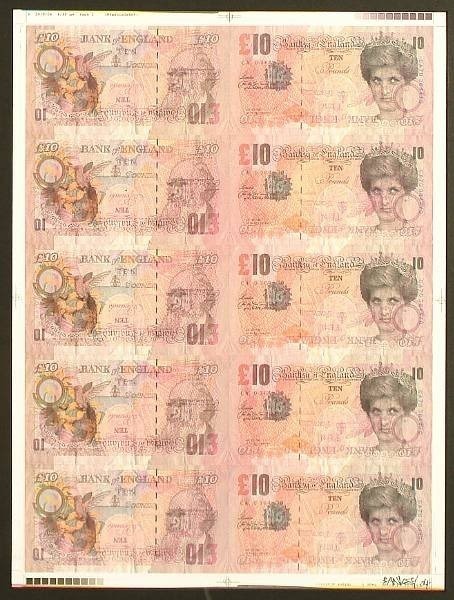 Banksy, ‘Di-Face Tenners Artist Proof’, 2004, Gallery Nosco