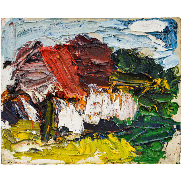 Franz Grabmayr, ‘Franz Grabmayr “Haus” Oil on canvas 1987’, 1987, Painting, Oil on canvas, Kunsthandel Kolhammer