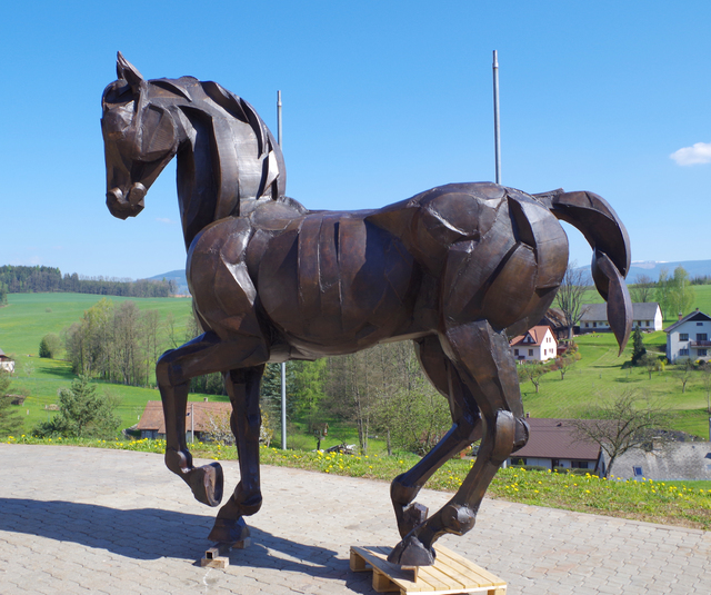Sophie Dickens, ‘Prancing Stallion’, 2016, Sculpture, Bronze, Sladmore