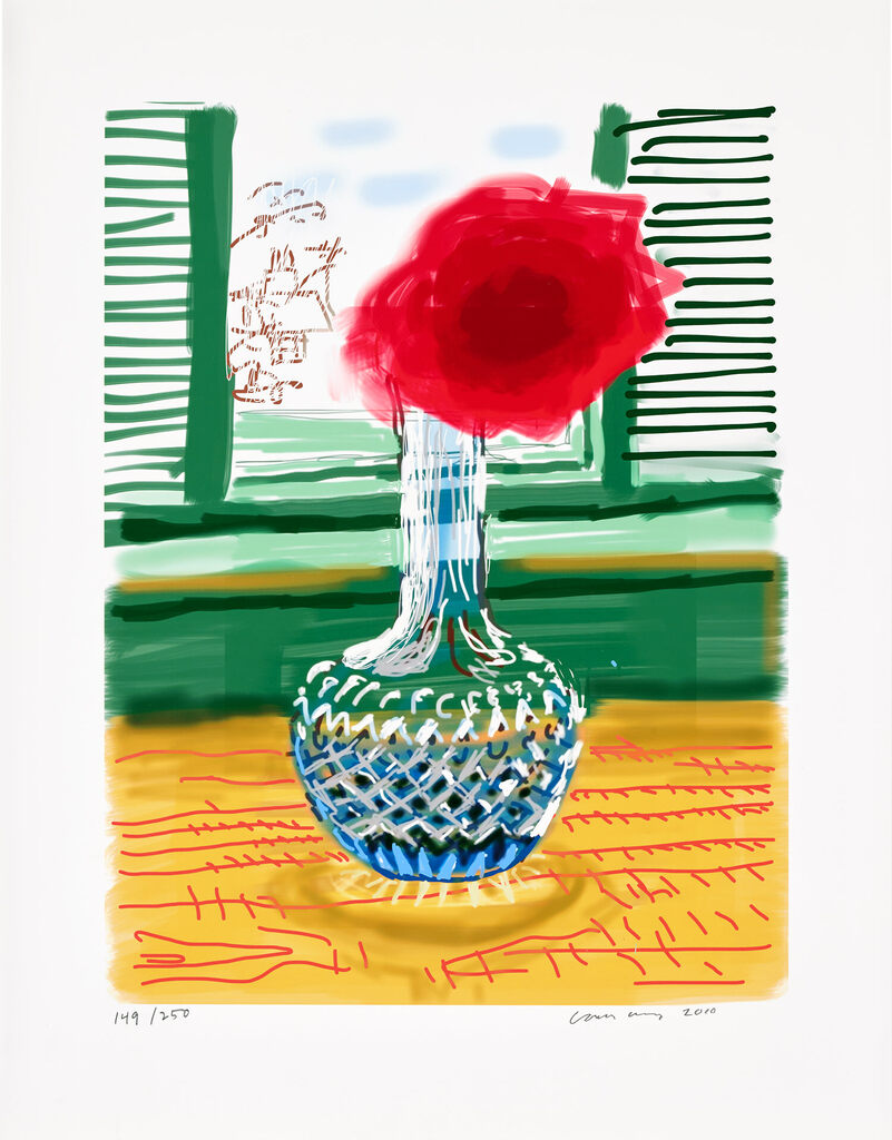 David Hockney - My Window: No. 281, 23rd July 2010