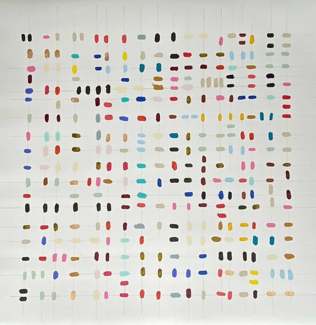 Colleen Leach, ‘Linear 1’, 2021, Painting, Mixed Media on Paper, Shain Gallery