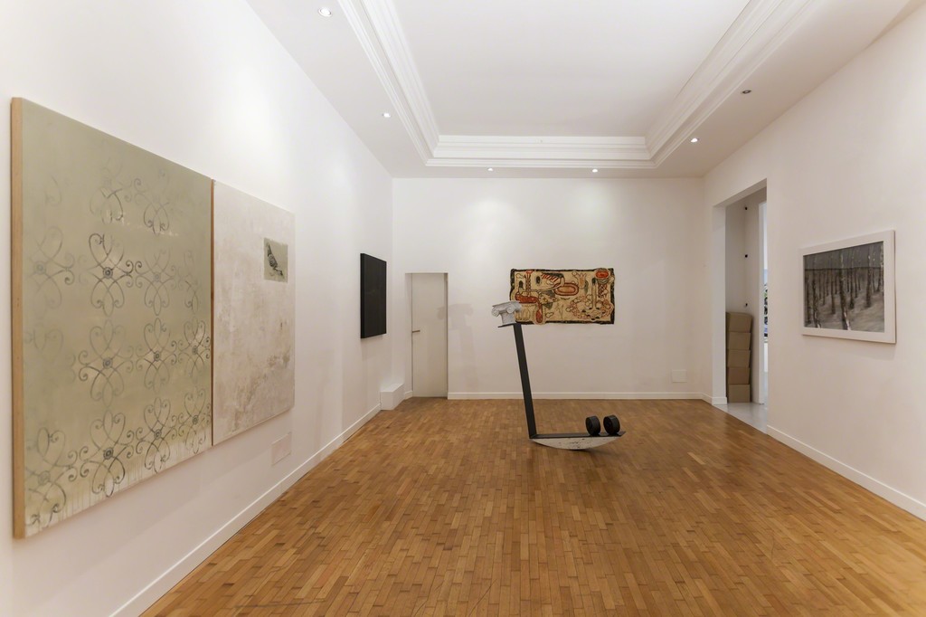 Installation view Alessandro Procaccioli, Emmanuele De Ruvo, Simone Pellegrini e Lucilla Candeloro — presso Montoro12 Contemporary Art Installation view Alessandro Procaccioli, Emmanuele De Ruvo, Simone Pellegrini e Lucilla Candeloro — presso Montoro12 Contemporary Art