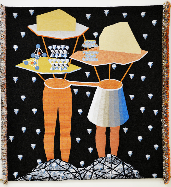 Otobong Nkanga, ‘In pursuit of Bling : The Transformation’, 2014, Textile Arts, Tapestry, In Situ - Fabienne Leclerc