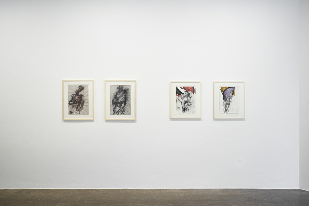 Markus Lüpertz. Studies of a Sculpture, 2017, Installation view Markus Lüpertz. Studies of a Sculpture, 2017, Installation view