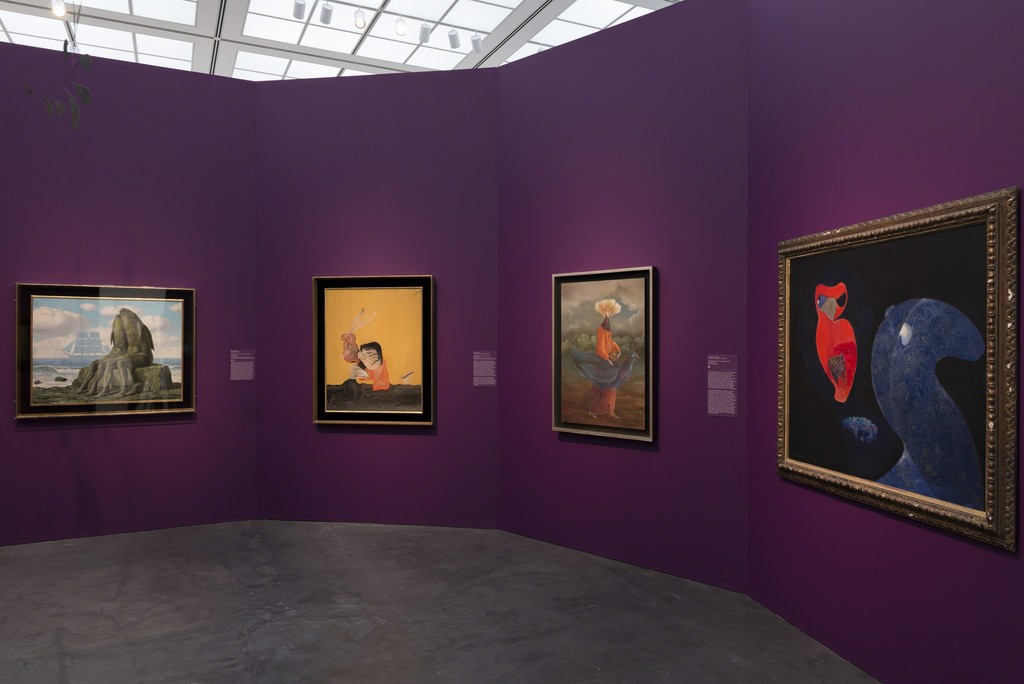Installation view, Surrealism: The Conjured Life, MCA Chicago, Nov 21, 2015–Jun 5, 2016. Photo: Nathan Keay, © MCA Chicago. Installation view, Surrealism: The Conjured Life, MCA Chicago, Nov 21, 2015–Jun 5, 2016. Photo: Nathan Keay, © MCA Chicago.