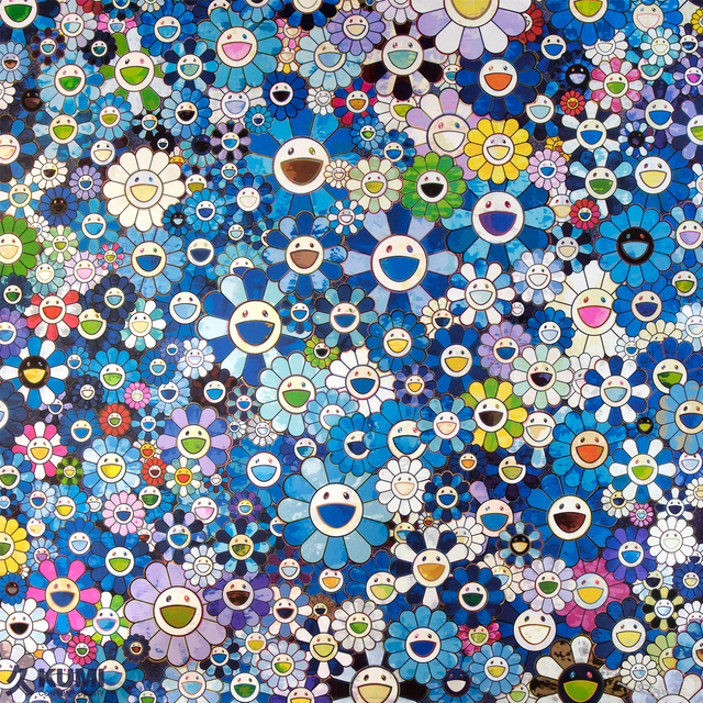 Takashi Murakami, ‘Shangri-la Shangri-la Shangri-la Blue’, 2016, Kumi Contemporary / Verso Contemporary