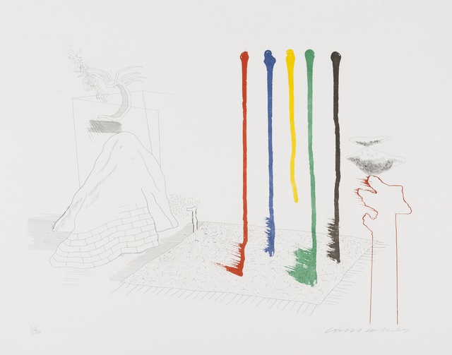 David Hockney, ‘I Say They Are (from The Blue Guitar) (MCA Tokyo 193)’, 1976-1977, Forum Auctions