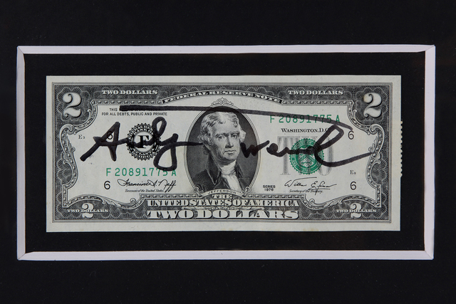 Andy Warhol, ‘2 Jefferson’s Dollars’, 1976, Bertolami Fine Arts
