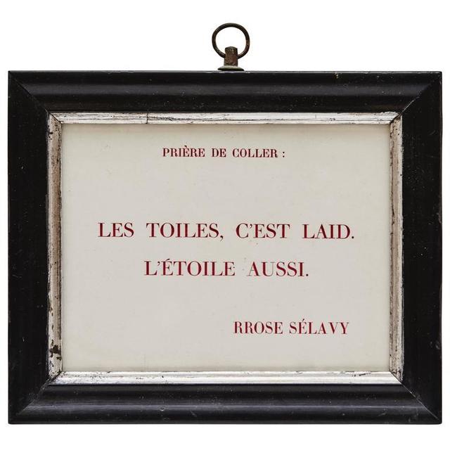 Marcel Duchamp, ‘Adhesive Poster for Duchamp Exhibition at L'Etoile Scellée Gallery’, DADA STUDIOS