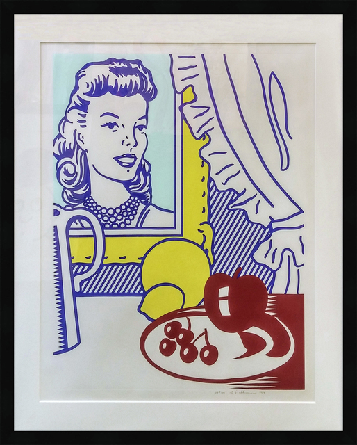 Roy Lichtenstein, ‘STILL LIFE WITH PORTRAIT’, 1974, Print, LITHOGRAPH & SCREENPRINT IN COLORS WITH DEBOSSING, Gallery Art