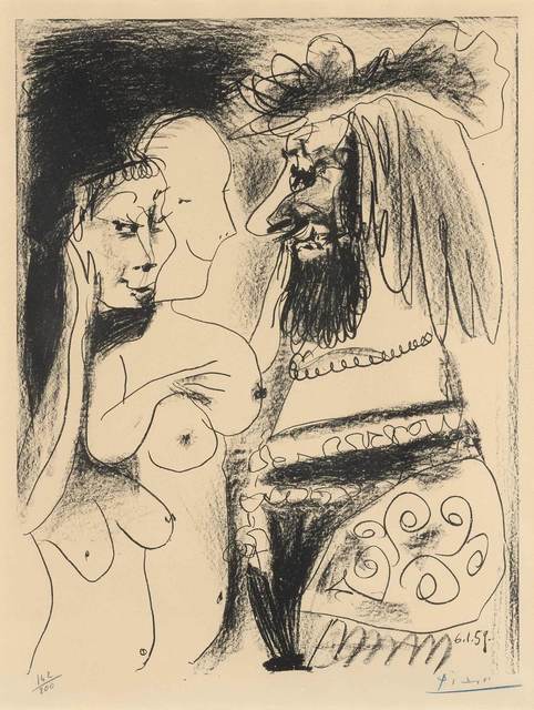 Pablo Picasso, ‘LE VIEUX ROI (B. 869)’, 1959, Print, Lithograph on Arches paper, Doyle