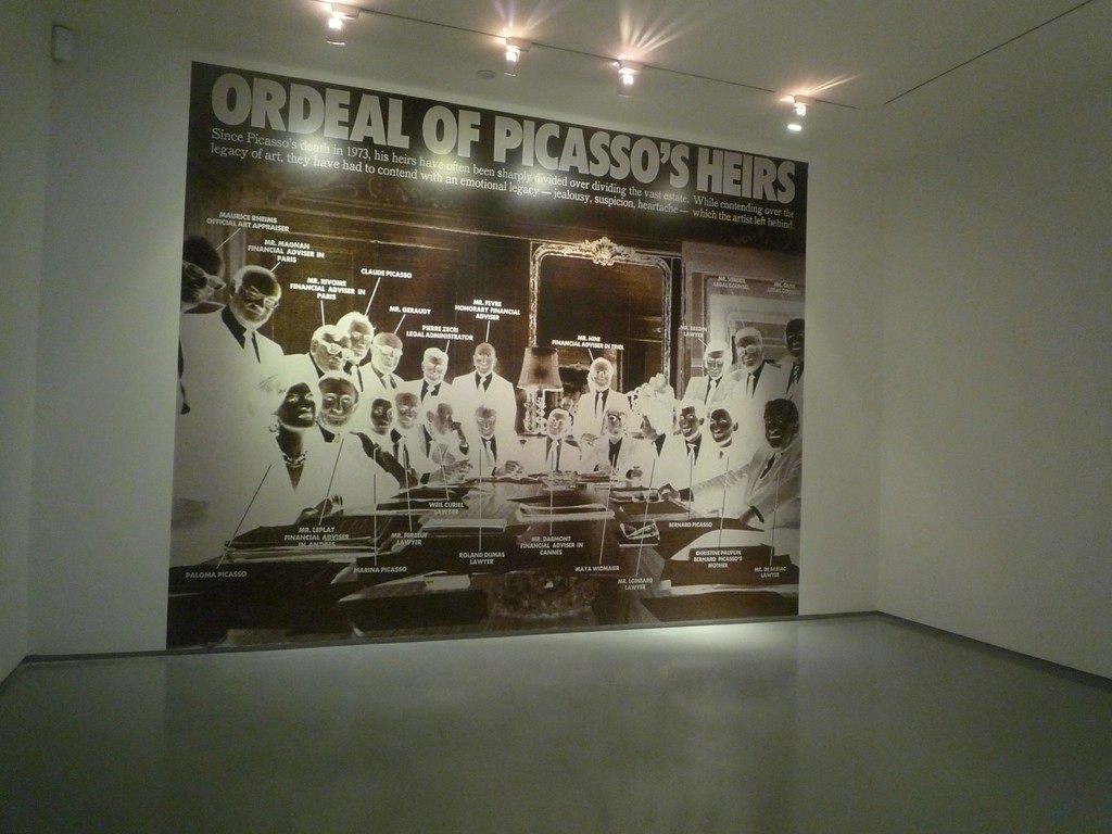 Muntadas. Ordeal of Picasso's Heirs, 2012 Muntadas. Ordeal of Picasso's Heirs, 2012