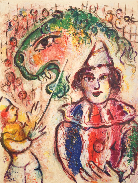 Marc Chagall, ‘Le Cirque M. 504’, 1967, Print, Original Lithograph on Velin d'Arches Wove Paper, Galerie d'Orsay