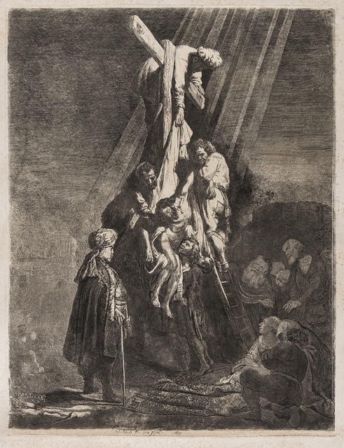 Rembrandt thesis statement descent from the cross image