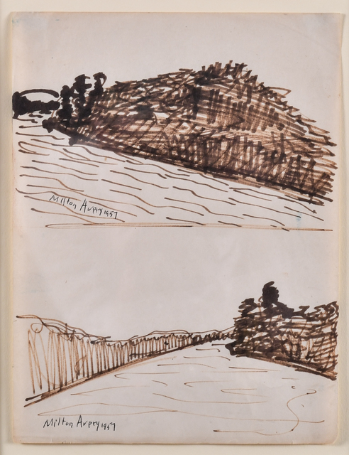 Milton Avery, ‘Inlets’, 1957, Graham Shay 1857