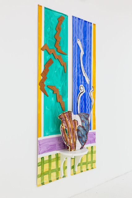 Betty Woodman, ‘Double Vase, Double Window’, 2010, Nina Johnson