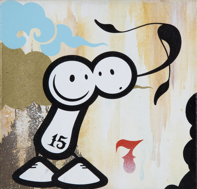 The London Police, ‘Untitled’, Painting, Aerosol and acrylic on canvas, Julien's Auctions