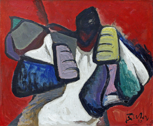 Jack Bush, ‘THE FIGHTER’, 1950, Roberts Gallery Ltd.