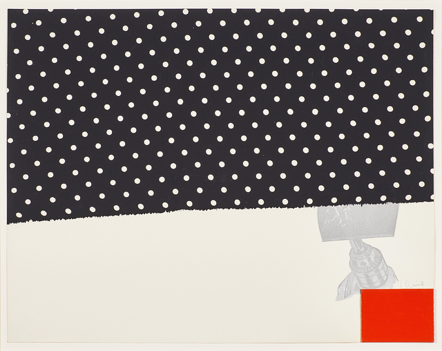 Jim Dine, ‘Tool box 8’, 1966, Print, Screenprint in colors with collage on paper, Rago/Wright