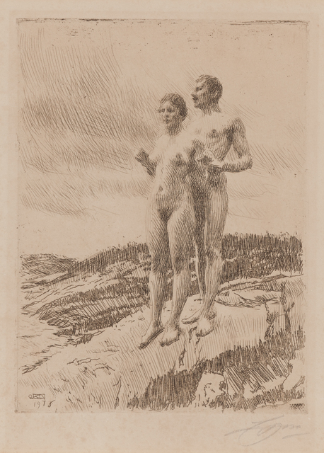Anders Leonard Zorn, ‘The Two’, 1915, Childs Gallery