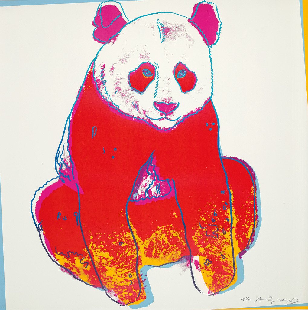 Andy Warhol - Giant Panda, from Endangered Species (F & S. 295)