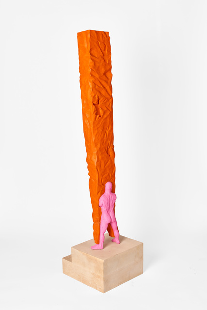 Clive van den Berg, ‘Pink bearing orange’, 2016, Goodman Gallery